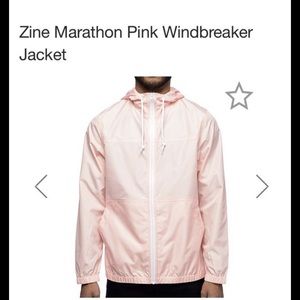 Pink windbreaker